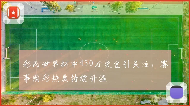 彩民世界杯中450万奖金引关注，赛事购彩热度持续升温