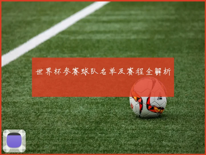 世界杯参赛球队名单及赛程全解析