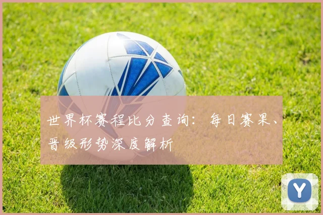 世界杯赛程比分查询：每日赛果、晋级形势深度解析